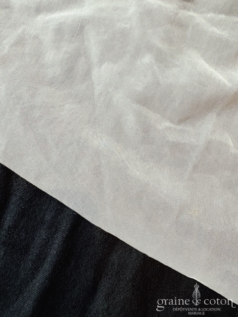 Madame a dit oui - Voile long de 250 cm en tulle brut fluide - robe de mariée