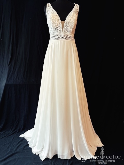 Bo'm pour Pivoines and love - Flore - robe de mariée