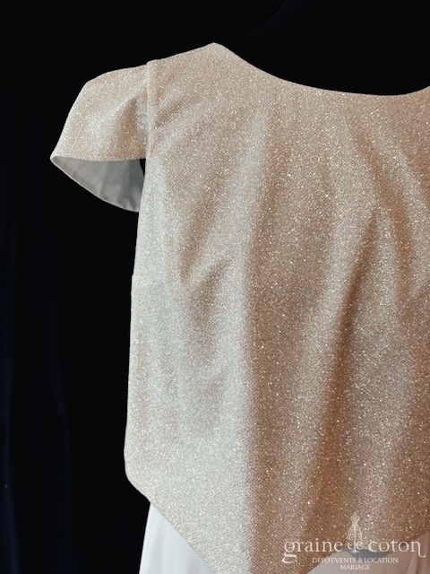 Bonjour Suzanne - Jupe Marine et top Jackson - robe de mariée