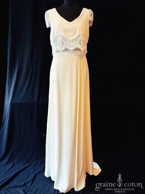 Laure de Saganzan - Jarry - robe de mariée