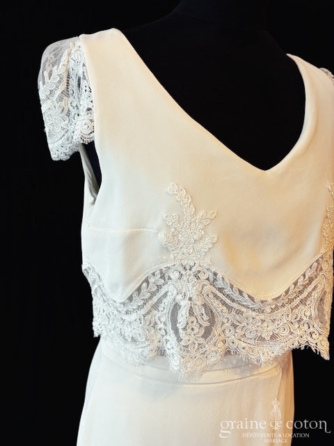 Laure de Saganzan - Jarry - robe de mariée