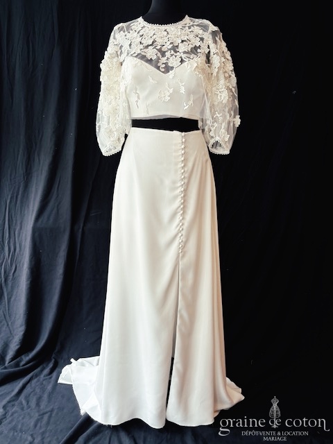 Lambert Création - Liberté - Robes de mariée - Graine de coton - Dépôt-vente et location de robes de mariée