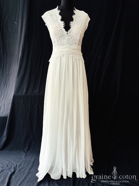 Marie Laporte - Majestueuse - Robes de mariée - Graine de coton - Dépôt-vente et location de robes de mariée