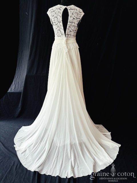 Marie Laporte - Majestueuse - Robes de mari&eacute;e - Graine de coton - Dépôt-vente et location de robes de mariée