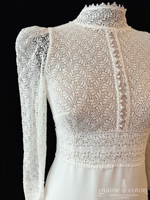 Claudine - Ambrine - Robes de mari&eacute;e - Graine de coton - Dépôt-vente et location de robes de mariée