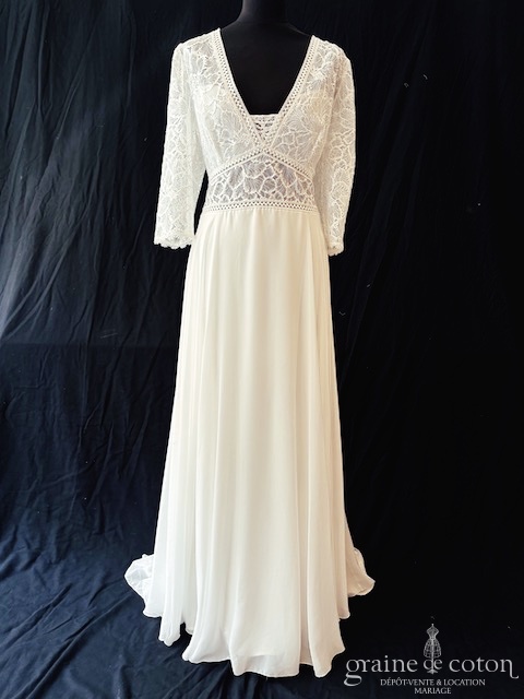 Rembo Styling - Maya - Robes de mariée - Graine de coton - Dépôt-vente et location de robes de mariée