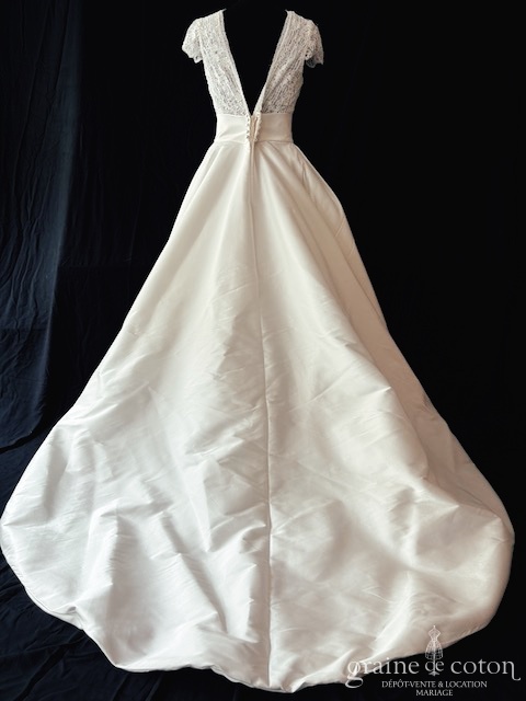 Réf. 6802 - Jesus Peiro - Mod&egrave;le 2344 - Robes de mari&eacute;e - Graine de coton - Dépôt-vente et location de robes de mariée à Paris