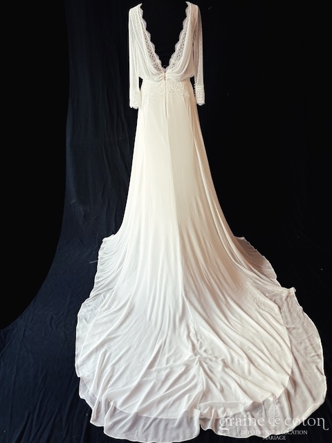 Réf. 6808 - Alma Novia - Maelia - Robes de mari&eacute;e - Graine de coton - Dépôt-vente et location de robes de mariée à Paris