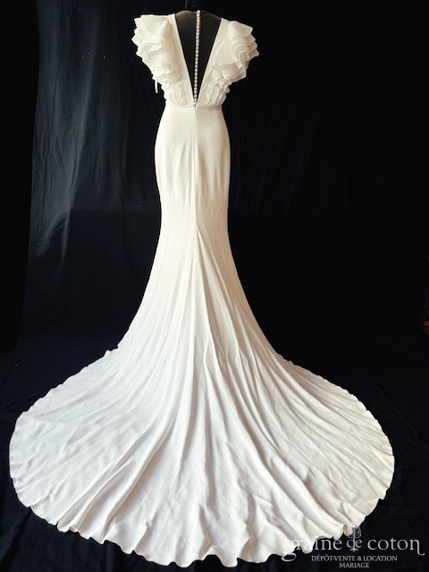 Réf. 6811 - Atelier Pronovias - Woolf - Robes de mari&eacute;e - Graine de coton - Dépôt-vente et location de robes de mariée à Paris