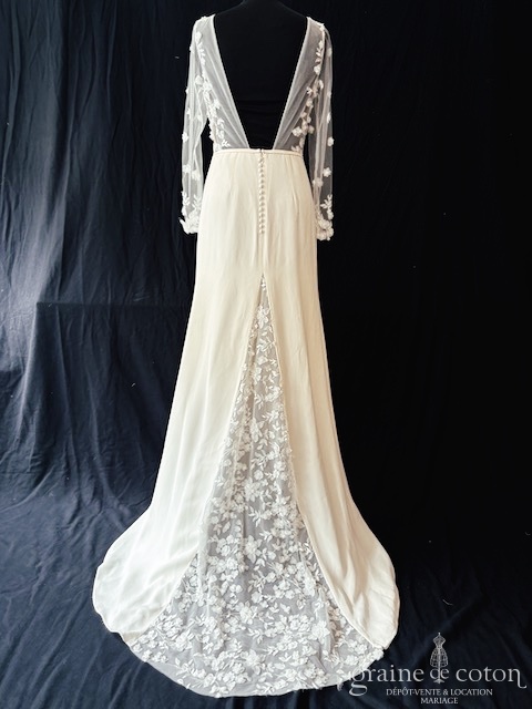 Réf. 6815 - Elise Martimort - Agathe - Robes de mari&eacute;e - Graine de coton - Dépôt-vente et location de robes de mariée à Paris