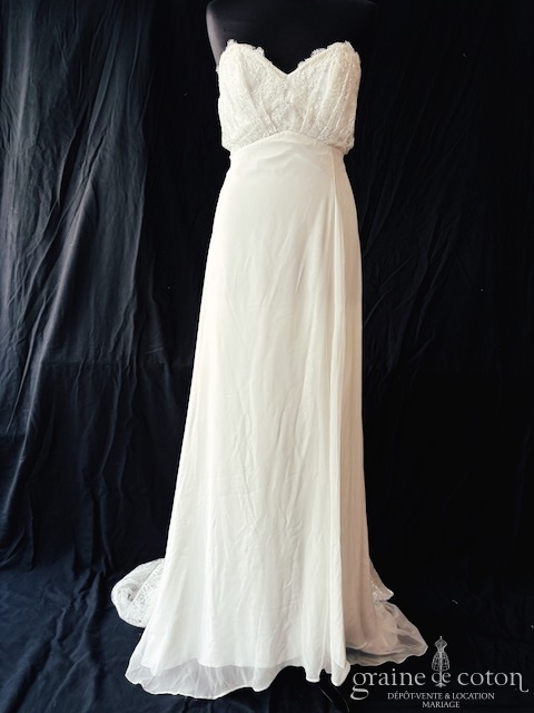 Réf. 6822 - Rime Arodaky - Dust - Robes de mari&eacute;e - Graine de coton - Dépôt-vente et location de robes de mariée à Paris