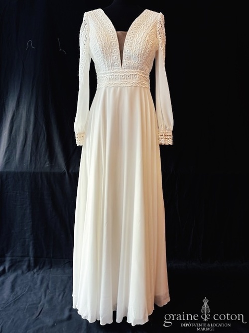 Réf. 6847 - Paul et Nathalie - Milano - Robes de mari&eacute;e - Graine de coton - Dépôt-vente et location de robes de mariée à Paris