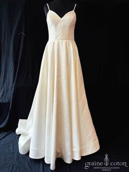 Réf. 6851 - Lammari Couture - Aline - Robes de mari&eacute;e - Graine de coton - Dépôt-vente et location de robes de mariée à Paris