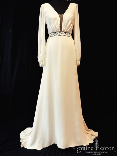 Réf. 6853 - Oksana Kokhan - Maya - Robes de mari&eacute;e - Graine de coton - Dépôt-vente et location de robes de mariée à Paris