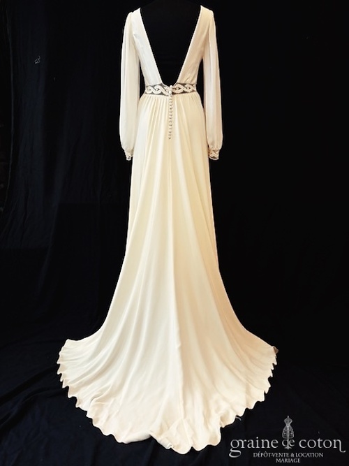 Réf. 6853 - Oksana Kokhan - Maya - Robes de mari&eacute;e - Graine de coton - Dépôt-vente et location de robes de mariée à Paris