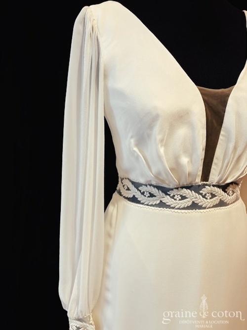 Réf. 6853 - Oksana Kokhan - Maya - Robes de mari&eacute;e - Graine de coton - Dépôt-vente et location de robes de mariée à Paris