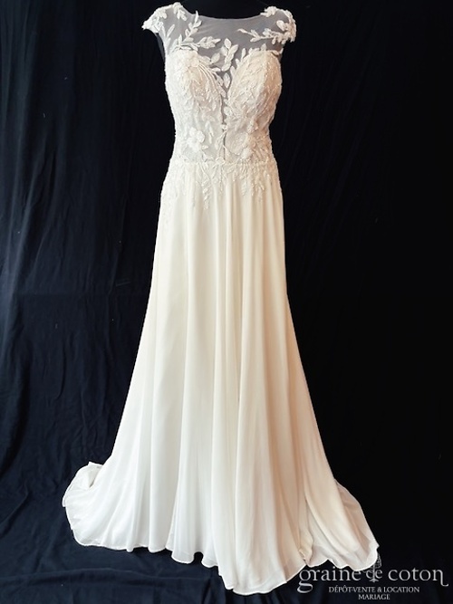 Réf. 6875 - Anna Sposa - Tamina - Robes de mari&eacute;e - Graine de coton - Dépôt-vente et location de robes de mariée à Paris