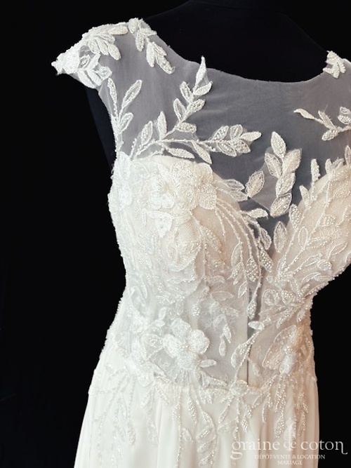 Réf. 6875 - Anna Sposa - Tamina - Robes de mari&eacute;e - Graine de coton - Dépôt-vente et location de robes de mariée à Paris
