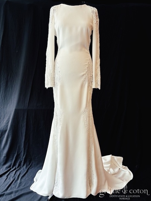 Réf. 6876 - Atelier Pronovias - Condesa - Robes de mari&eacute;e - Graine de coton - Dépôt-vente et location de robes de mariée à Paris