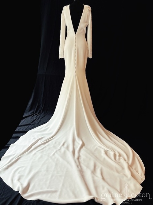 Réf. 6876 - Atelier Pronovias - Condesa - Robes de mari&eacute;e - Graine de coton - Dépôt-vente et location de robes de mariée à Paris