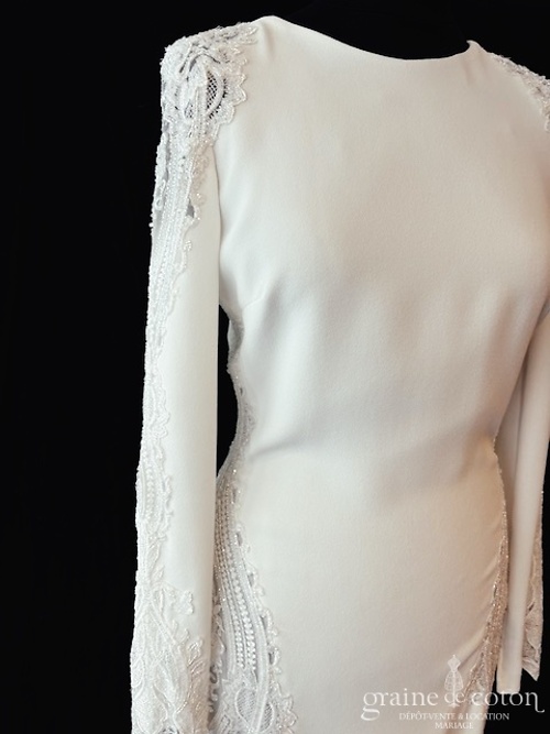 Réf. 6876 - Atelier Pronovias - Condesa - Robes de mari&eacute;e - Graine de coton - Dépôt-vente et location de robes de mariée à Paris