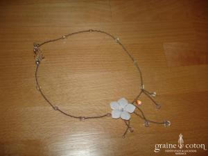 Au fil perlé - Tour du cou