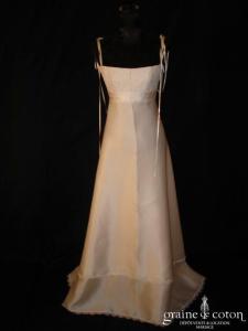 Sébastien Payen - La Joséphine en dentelle calais et triple organza de soie