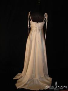 Sébastien Payen - La Joséphine en dentelle calais et triple organza de soie