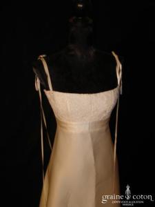 Sébastien Payen - La Joséphine en dentelle calais et triple organza de soie