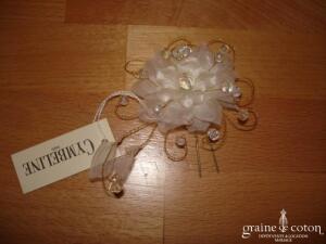 Cymbeline - Pic à cheveux fleur en organza