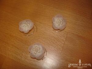 Pronuptia - Curly fleurs en organza