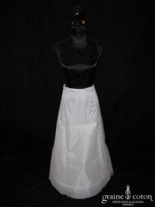 Jupon 5015 blanc ou ivoire avec 1 cerceau