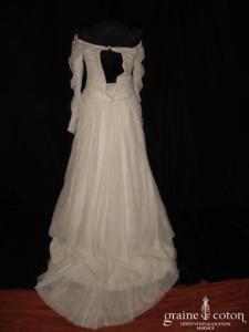 Pronuptia - Robe deux pièces ivoire