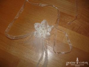 Orchidée de soie - Collier