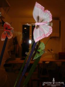 Arbre à papillon - Le papillon pince