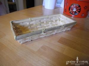 Grigno-Tek - Corbeille en bambou naturel