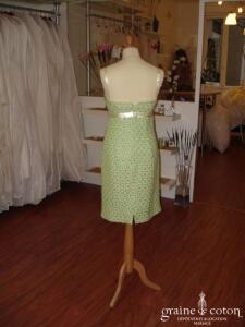 Helline - Robe courte verte