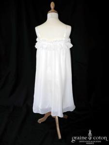 Pronuptia - Robe en mousseline avec bretelles