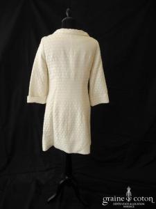 Promod - Veste ivoire et dorée manches 3/4