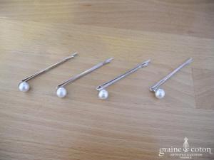 Lot de 4 pinces perles