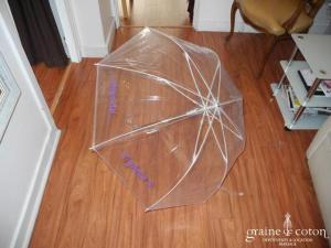 Parapluie transparent 