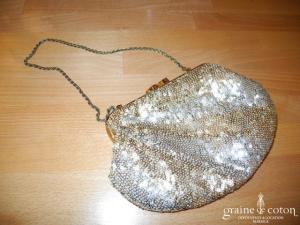 Nine West - Sac pailleté avec chaînette dorée