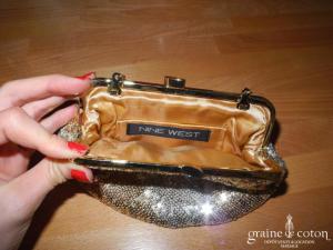 Nine West - Sac pailleté avec chaînette dorée