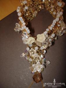 Emma Meston pour Max Chaoul - Parure or et ivoire