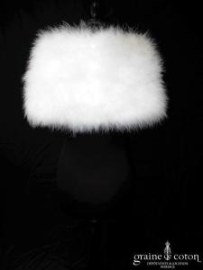 Pronovias - Étole en duvet de cygne ivoire clair