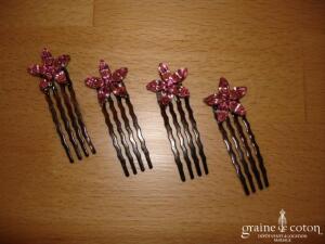 Petits peignes à chignons