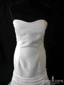 Pronuptia Paris Couture - Création en mikado et organza