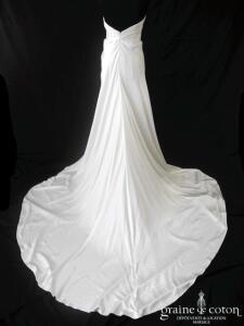 Reem Acra - Lady Slipper Ivory