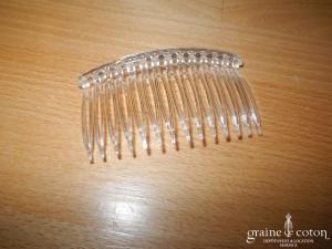 Bianco Evento - Peigne en plastique transparent pour voile