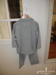 Costume petit garçon veste pantalon gris